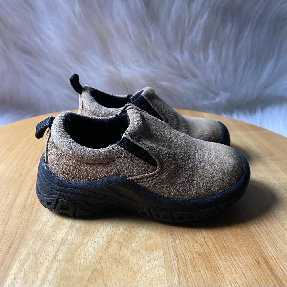Kid Connection Shoes‎ Size 3 Boys Brown Ship On